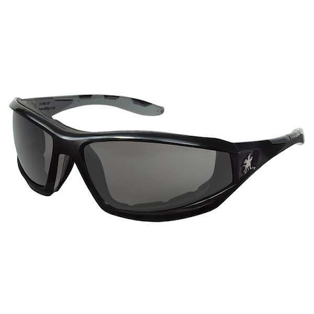 Reaper RP2, Safety Glasses, MAX36 Dual Coating, Gray Lens, Black Frame, Full-Frame MPN:22JJ50