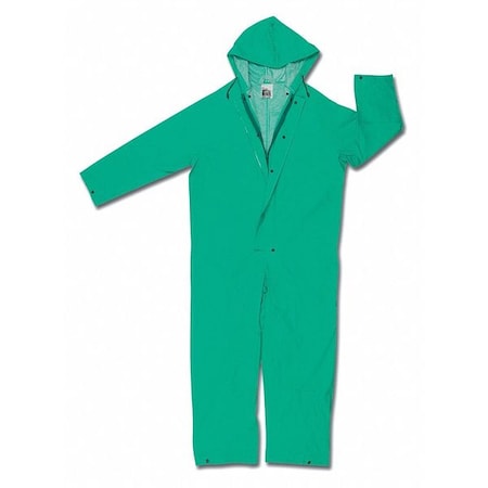 Dominator 0.35mm PVC/Poly Coverall, 3XL, PVC/Polyester, 32