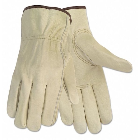 Leather Gloves, L 2 PK MPN:3215L