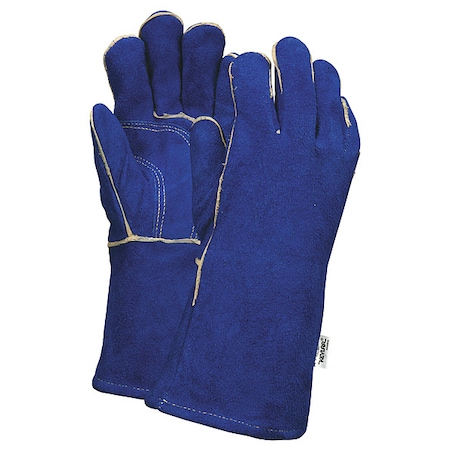 Welding Welding Gloves, Gauntlet Cuff, Wing Thumb, Premium Cowhide, XL, 12 PK MPN:4501
