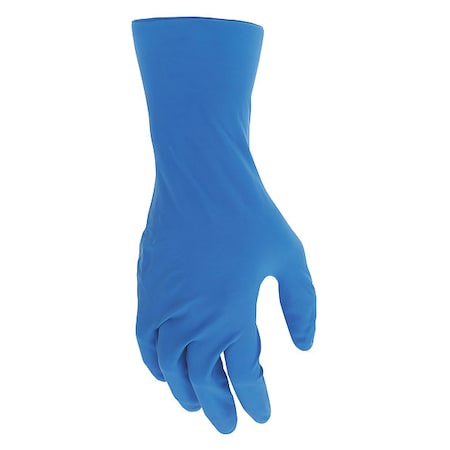SensaTouch 5049, Disposable Gloves, 11 mil Palm, Latex, Powder-Free, S, 50 PK, Blue MPN:5049S