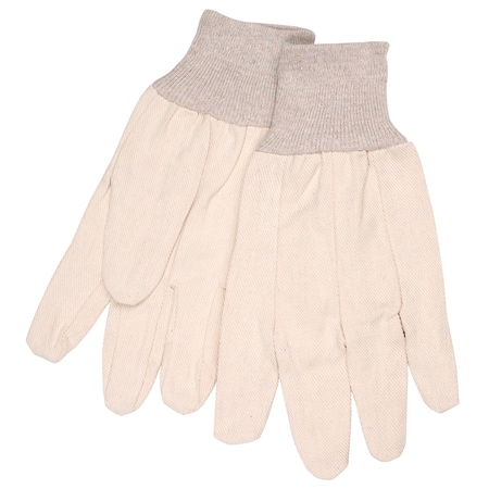 Knit Gloves, Natural, Large, 12 PK MPN:8100C