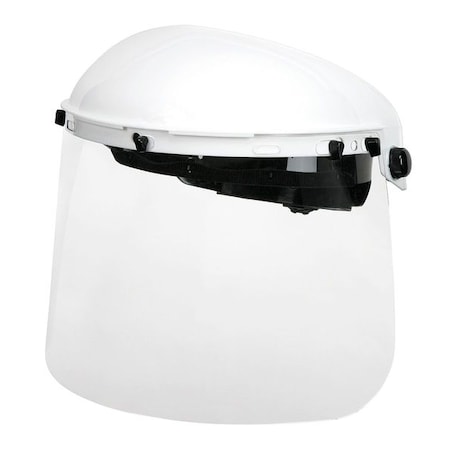 Ratchet Face Shield Assembly, Clear Visor, 8