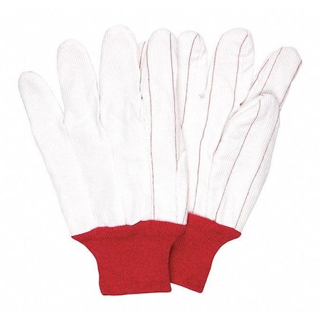 Knit Gloves, Back: White, Large, 12 PK MPN:9018CDPCR