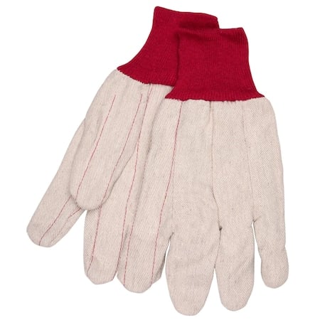 Knit Gloves, Back: Natural, Large, 12 PK MPN:9018CRPC