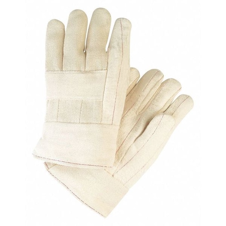 Hot Mill 9124C Hot Mill Reg Wght 100 per Cotton 2, PK12, 605 Degrees F Max Temp., Slip-On Cuff MPN:9124C