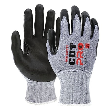 Coated Gloves, Cut Level A3, Dipped, Foam Nitrile, Sandy, XS 12 PK MPN:92715NFXS