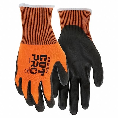 Coated Gloves, Polyurethane, Sandy, Palm, 4 Abrasion Level, M 1 PR MPN:92724M