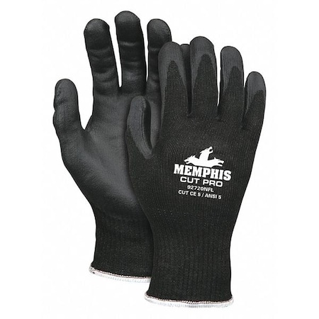 Cut-Resistant Coated Gloves, Cut Level A3, Dipped, Polyurethane, Smooth, M 1 PR MPN:92733PUM