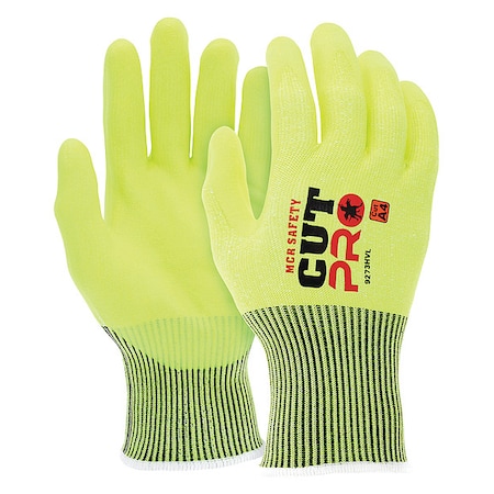 Coated Gloves, Cut Level A4, Dipped, Foam Nitrile, Sandy, M 12 PK MPN:9273HVM