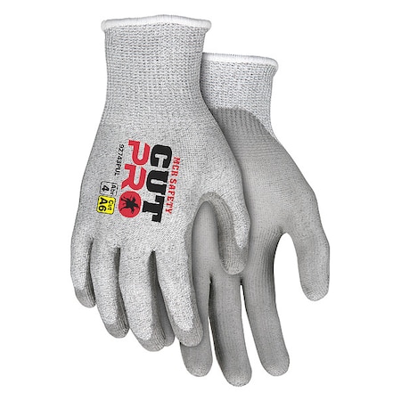 Cut-Resistant Gloves, Cut Level A7, Dipped, Water-Based Polyurethane, Nitrile, Smooth, 3XL 12 PK MPN:92743BPXXXL