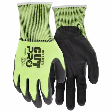 Cut-Resistant Glove, Cut Level A7, Dipped, Polyurethane, Foam, XS ( 6 ) 12 PK MPN:9277PUXS