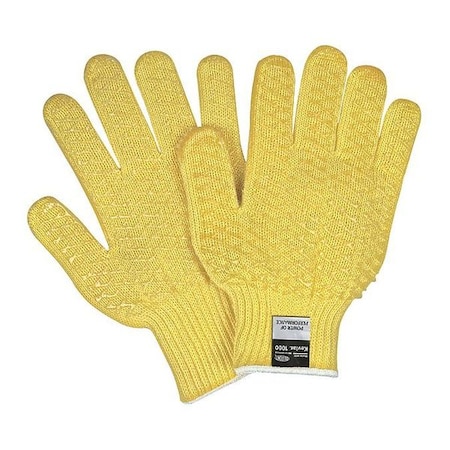 Cut Resistant Coated Gloves, Cut Level A3, PVC, Fish Net, L 12 PK MPN:9370HL