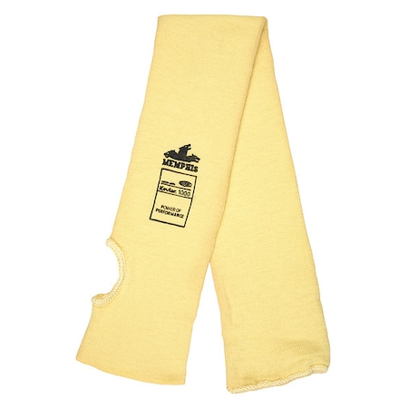 Knit Sleeve, Yellow, L, Kevlar MPN:93724T