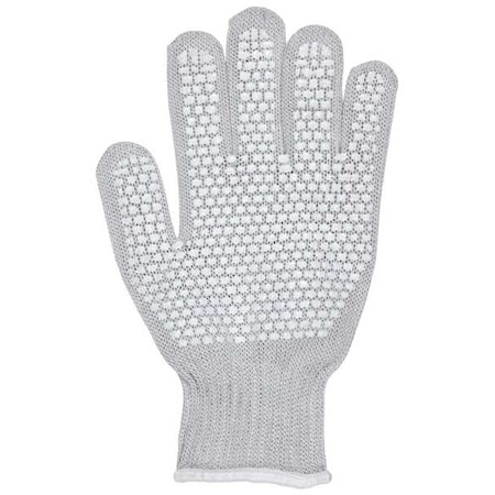 Cut Resistant Coated Gloves, Cut Level A9, Dotted, PVC, Smooth, S MPN:9381SLH