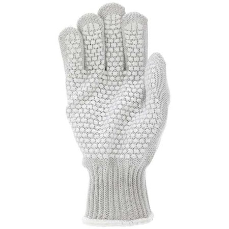 Cut Resistant Coated Gloves, Cut Level A9, Dotted, PVC, Smooth, XL MPN:9381XRH