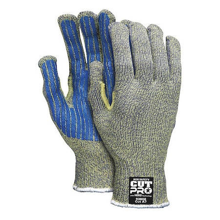 Cut Resistant Coated Gloves, Cut Level A7, PVC, Smooth, XL 1 PR MPN:93868XL