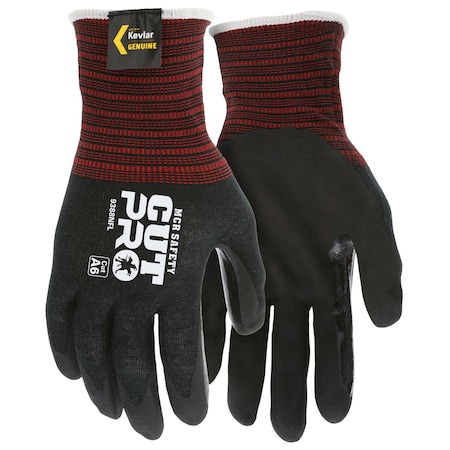 Vend Glove, Cut Level A6, Nitrile, Foam, M 1 PR MPN:9388NFM VENDROLL