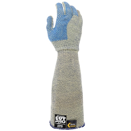 Gloves, Kevlar Armor Tech XL-extended wrist dots MPN:9399GXL