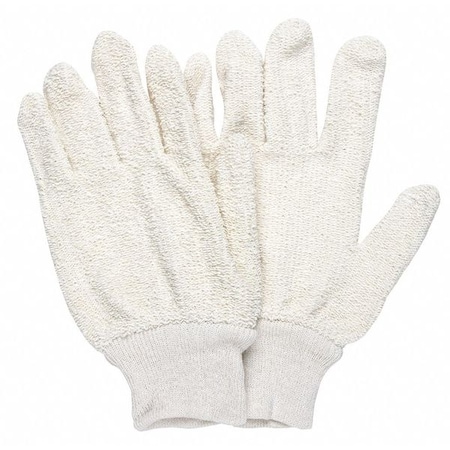 9401K Knit Gloves, 500 Degrees F Max Temp., Knit Cuff White, M ( 8 ), 12 PK MPN:9401KM