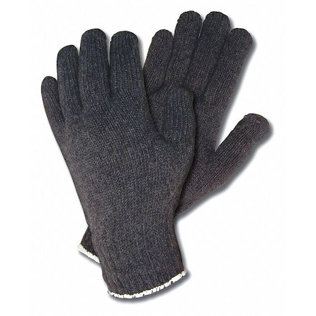 Knit Gloves, Black, L, 12 PK MPN:9506LB