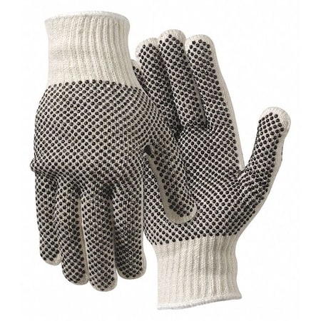 Disposable Gloves, Vinyl, L, 1 PR, White MPN:9660LM