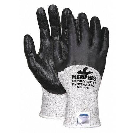 Coated Gloves, Cut Level 2, Rough, XL 12 PK MPN:96763APGXL