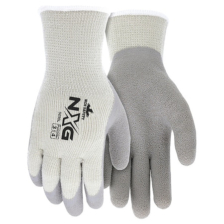 Cold Protection Cut-Resistant Gloves, Cotton / Polyester / Acrylic Palm, Gray, L ( 9 ) MPN:9690L
