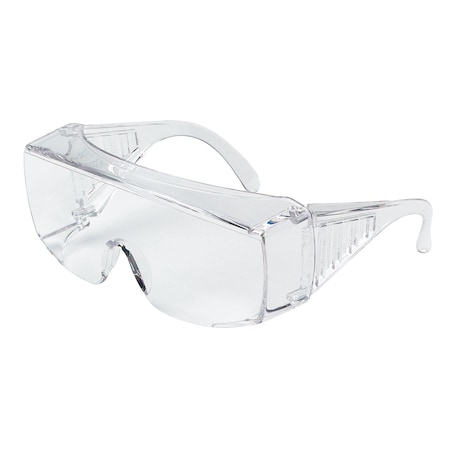 98, Safety Glasses, Uncoated, Polycarbonate Lens, Clear Frame, Frameless MPN:9800XL