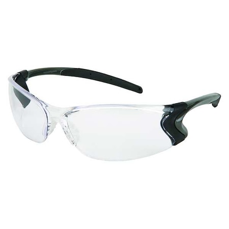 BD1, Safety Glasses, MAX6 Anti-Fog, Nylon Lens, Gun Metal Frame, Frameless MPN:BD110PF