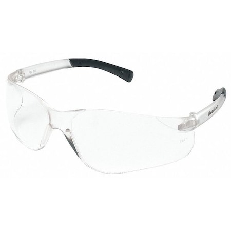 BearKat (BK1), Safety Glasses, Duramass Hard Coat, Clear Lens, Non-Slip Temple, Frameless MPN:BK110