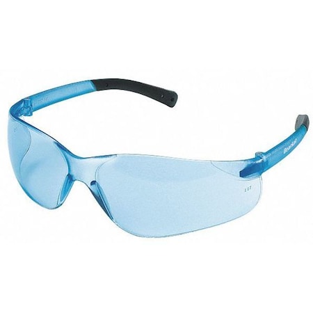 BearKat (BK1), Safety Glasses, Duramass Hard Coat, Light Blue Lens, Non-Slip Temple, Frameless MPN:BK113