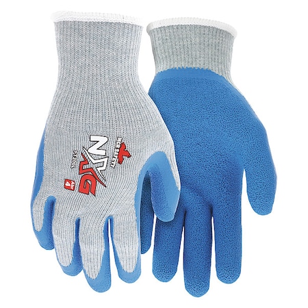 Coated Gloves, Latex, Textured, Full, Not Tested Abrasion Level, White, S (7) 1 PR MPN:FG305S