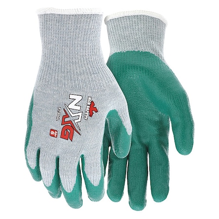 Coated Gloves, Nitrile, Flat, Palm, 6 Abrasion Level, Gray, S (7) 1 PR MPN:FT350S