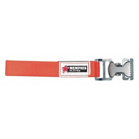 Glove Holder Clips, Metal, Nylon, Holds (1) Pair of Gloves, Orange, 12 in MPN:GCO