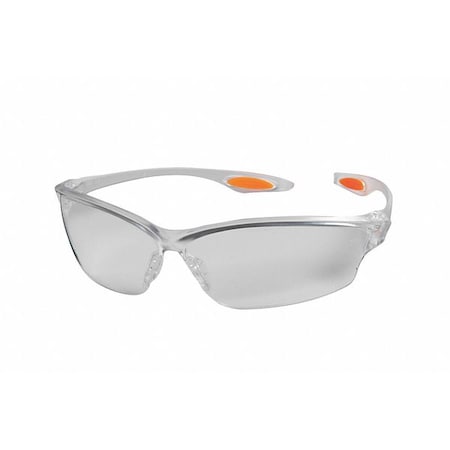 Law (LW2), Safety Glasses, Anti-Fog, Clear Lens, Clear Frame, Frameless MPN:LW210AF