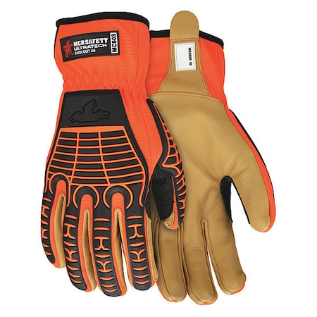 Mechanics Gloves, Cut Level A5, Uncoated, S 1 PR MPN:MC503S