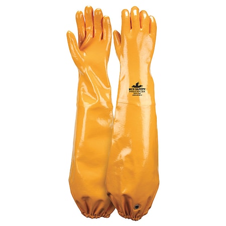 MG9796 Chemical Resistant Gloves, Nitrile, 25 in L, Yellow, 2XL, 1 PR MPN:MG9796XXL