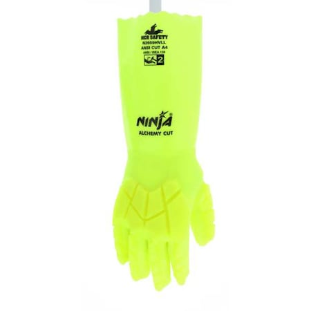 ChemResistantGloves, Lime, Gauntlet, XL, PR MPN:N2659HVLXL
