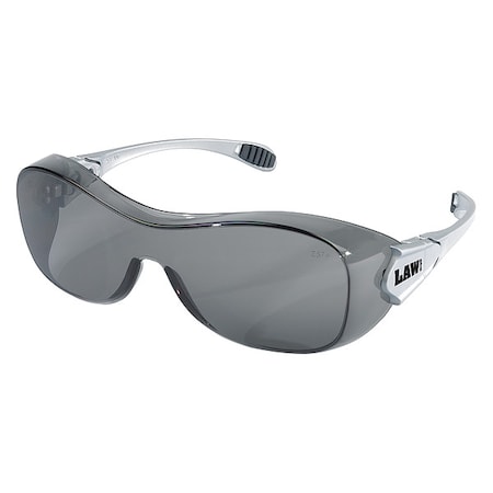 Law (OTG), Safety Glasses, Anti-Fog, Gray Lens, Gray Frame, Frameless MPN:OG112AF