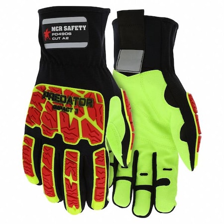 Mechanics Gloves, 3XL, Spandex, Black, PR MPN:PD4906XXXL
