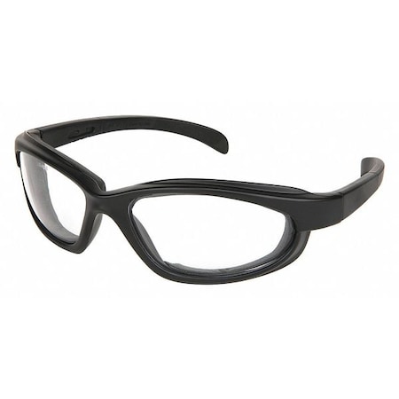 PN1, Safety Glasses, Anti-Fog & Anti-Scratch, Clear Lens, Black Frame, Full-Frame MPN:PN110AF