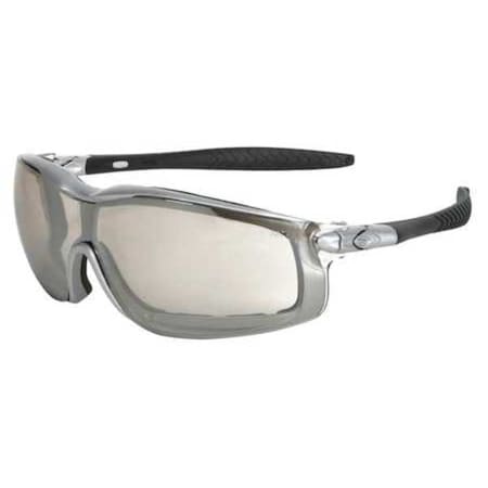 RT1, Safety Glasses, Anti-Fog & Anti-Scratch, Light Gray Lens, Gray Frame, Full-Frame MPN:RT129AF