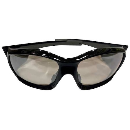 Swagger (SR1), Safety Glasses, Anti-Fog, I/O Clear Mirror Lens, Black/Gray Frame, Full-Frame MPN:SR119AF