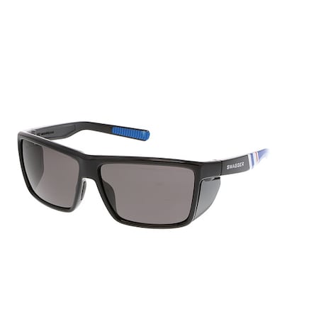 Swagger (SR2), Safety Glasses, Anti-Fog, Gray Lens, Black Frame, Full-Frame MPN:SR232AF