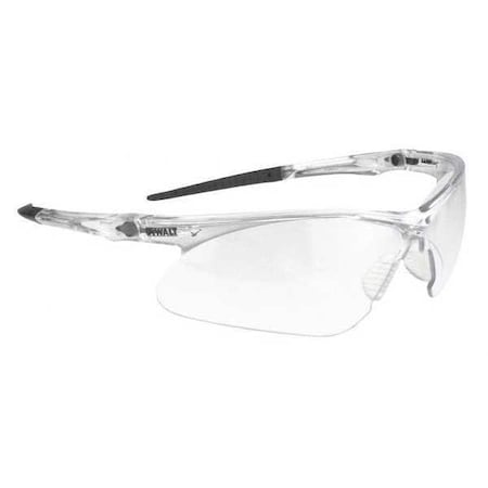 ST1, Safety Glasses, Anti-Fog, Clear Lens, Black Frame, Half Frame MPN:ST110AF