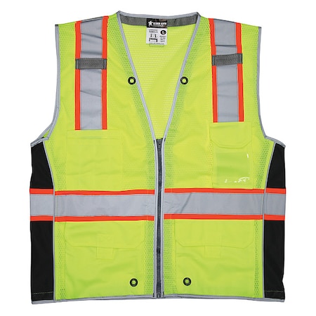 High Visibility Vest, 3XL Size, Unisex MPN:SURVCL2LX3