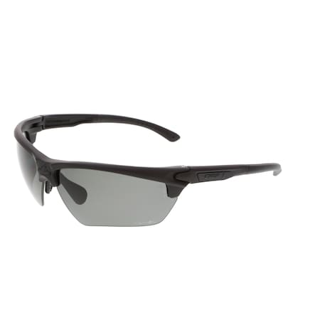 Dominator (DM3), Safety Glasses, Anti-Fog, Gray Lens, Black Frame, Half Frame, Polarized MPN:T12312DZ