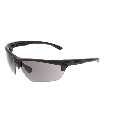 Dominator (DM3), Safety Glasses, Anti-Fog & Anti-Scratch, Gray Lens, Black Frame, Half Frame MPN:T12312P