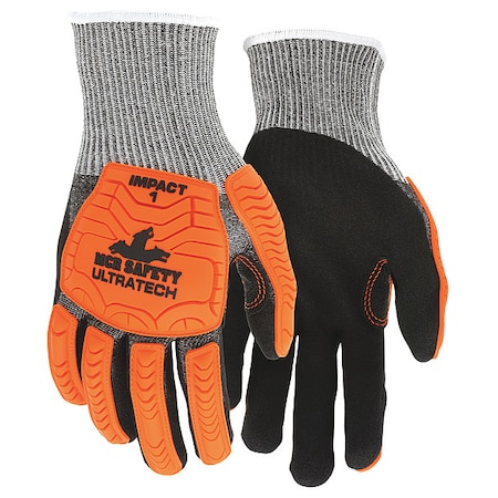 Coated Gloves, Cut Level A4, Dipped, Foam Nitrile, Sandy, M 12 PK MPN:UT1952M